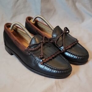 Allen Edmonds Classic Leather Loafers Black and Brown